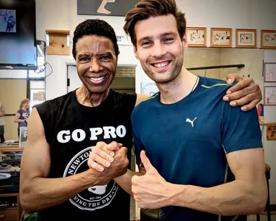 Daniel Fendt mit Mac Newton