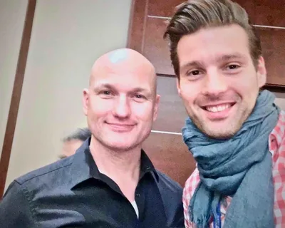 Daniel Fendt mit Zoltan Hrotko